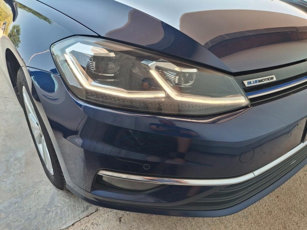 Volkswagen Golf 7.5 1.5 TGI 130cv Pelle/Fari LED - 2019