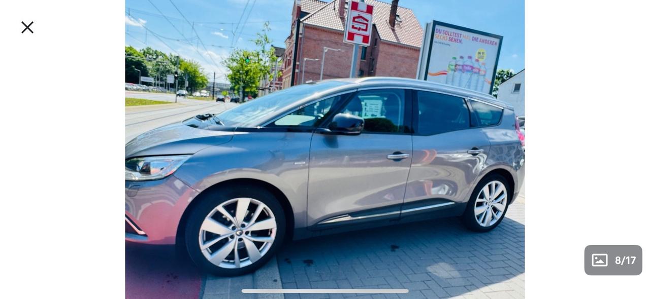 Renault Grand Scenic 7 posti 5 anni di garanzia