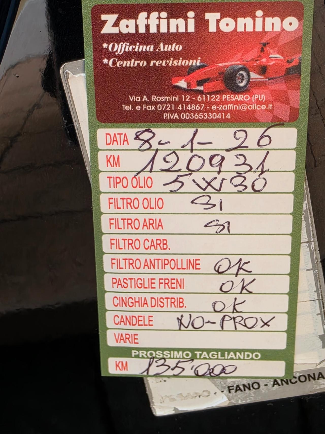 Lancia Ypsilon 0.9 TwinAir 85 CV 5 porte Metano Ecochic Gold