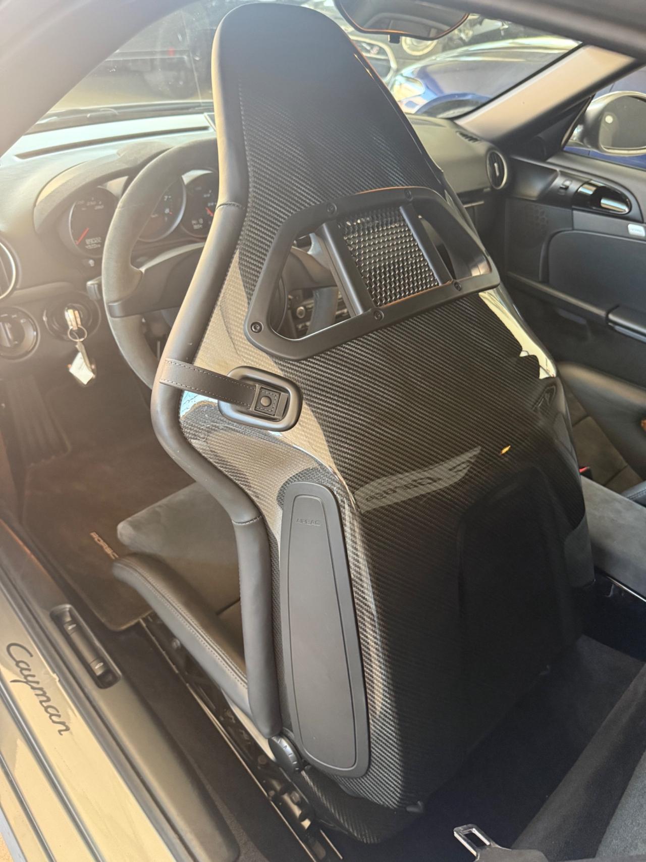 Porsche Cayman 2.9 sedili carbonio