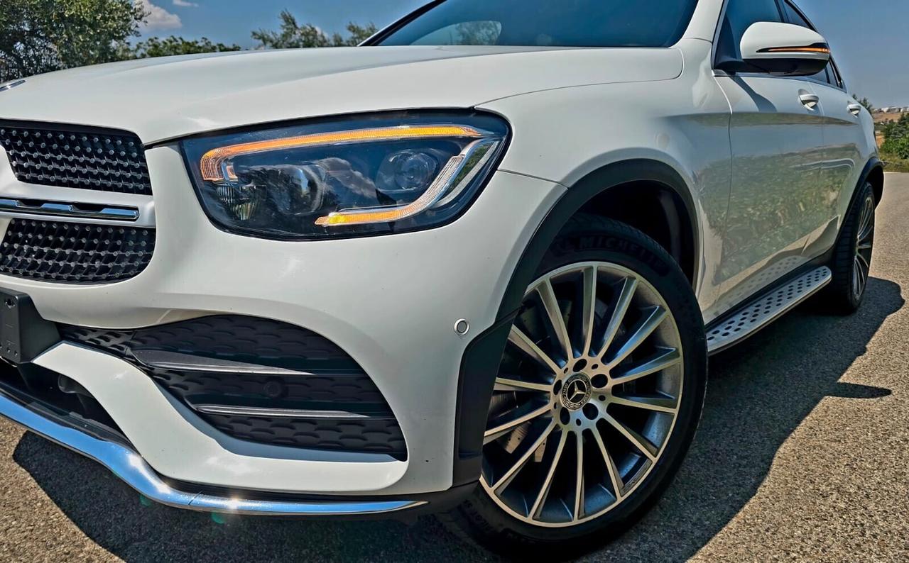 MERCEDES GLC 300d COUPE' 4MATIC PREMIUM PLUS AMG STUPENDA