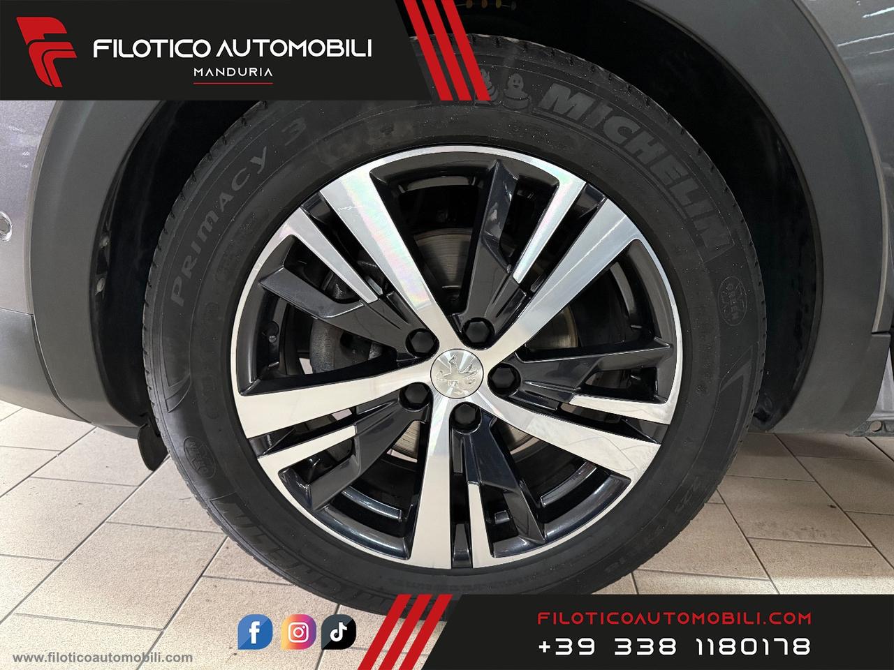 PEUGEOT 3008 BlueHDi 130 S&S EAT8 GT Line LUCI AMBIENT - FULL LED