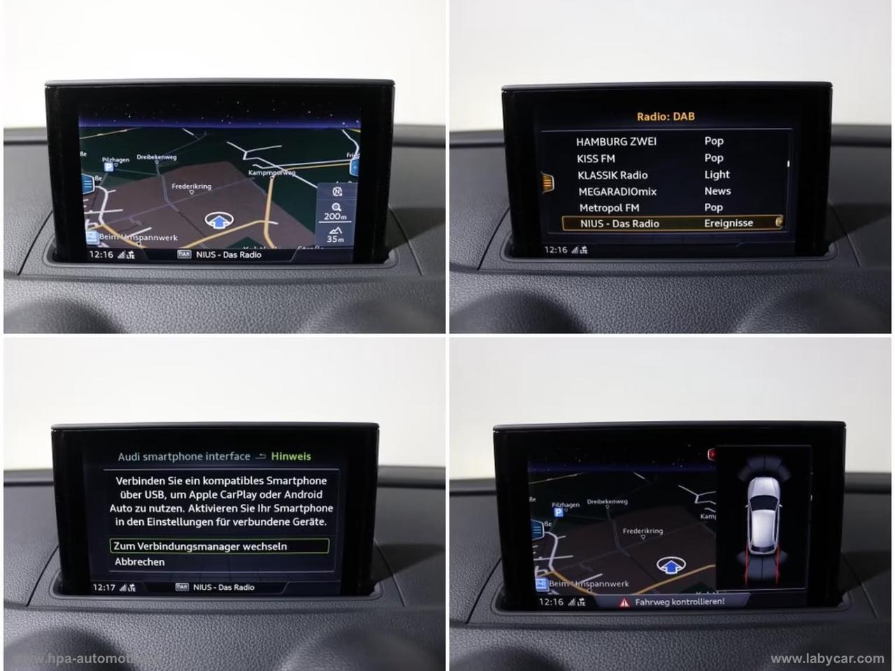 AUDI A3 SPORTBACK 2.0TDI Sport quattro VIRTUAL LED NAVI TETTO