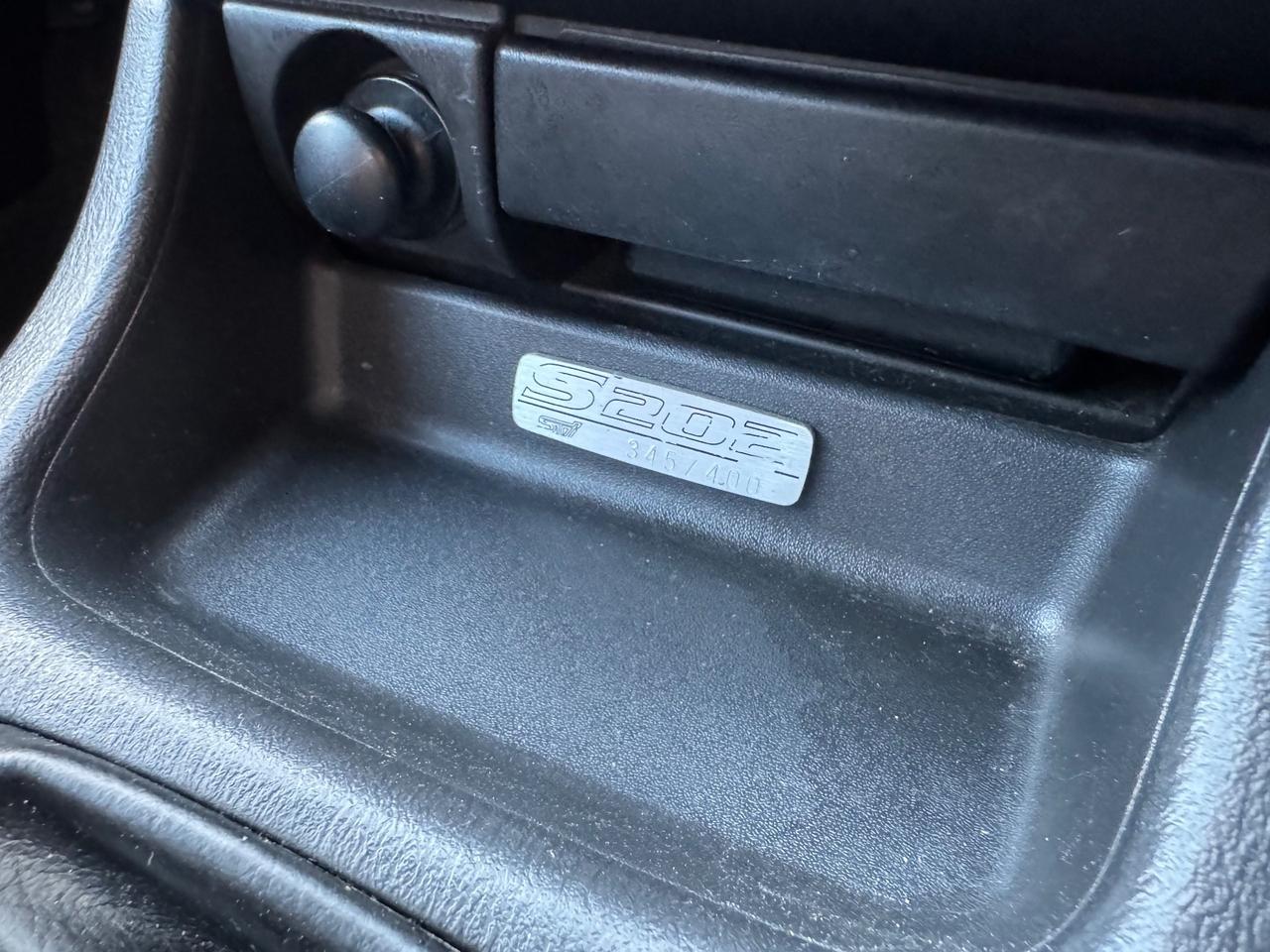 Subaru Impreza 2.0 turbo 16V cat STi S202 version