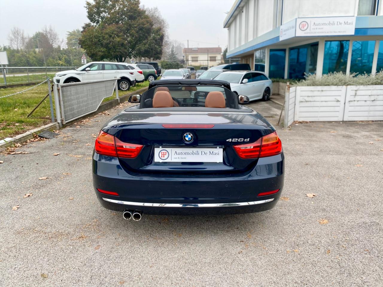 BMW 420 d Cabrio Luxury 190cv auto TAGLIANDI BMW