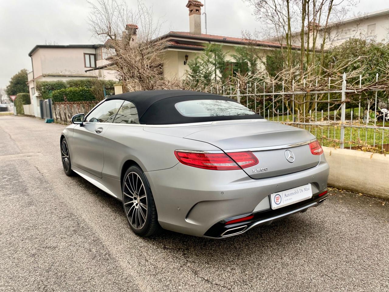 Mercedes-Benz S 500 Cabrio Maximum auto 455cv UNICO PROPRIETARIO