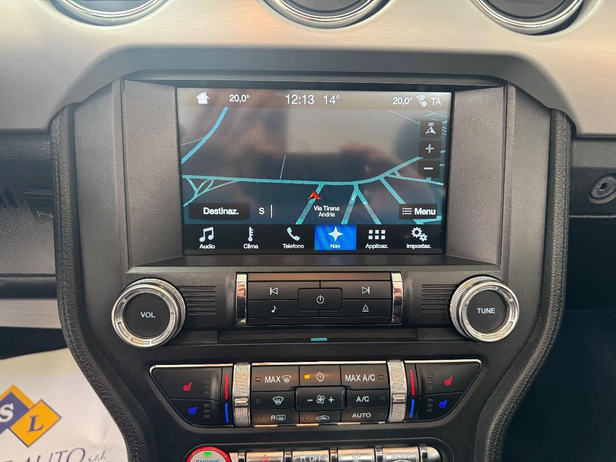 FORD Mustang Convertible CABRIO 5.0 V8 TiVCT aut. GT SEDILI ELETTRICI/ SEDILI RISCALDABILI E VENTILATI