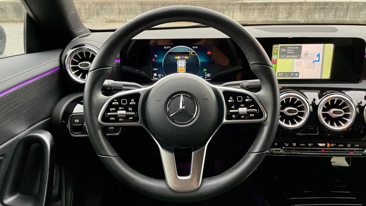 Mercedes CLA 200 d Automatic led Pacchetto luci
