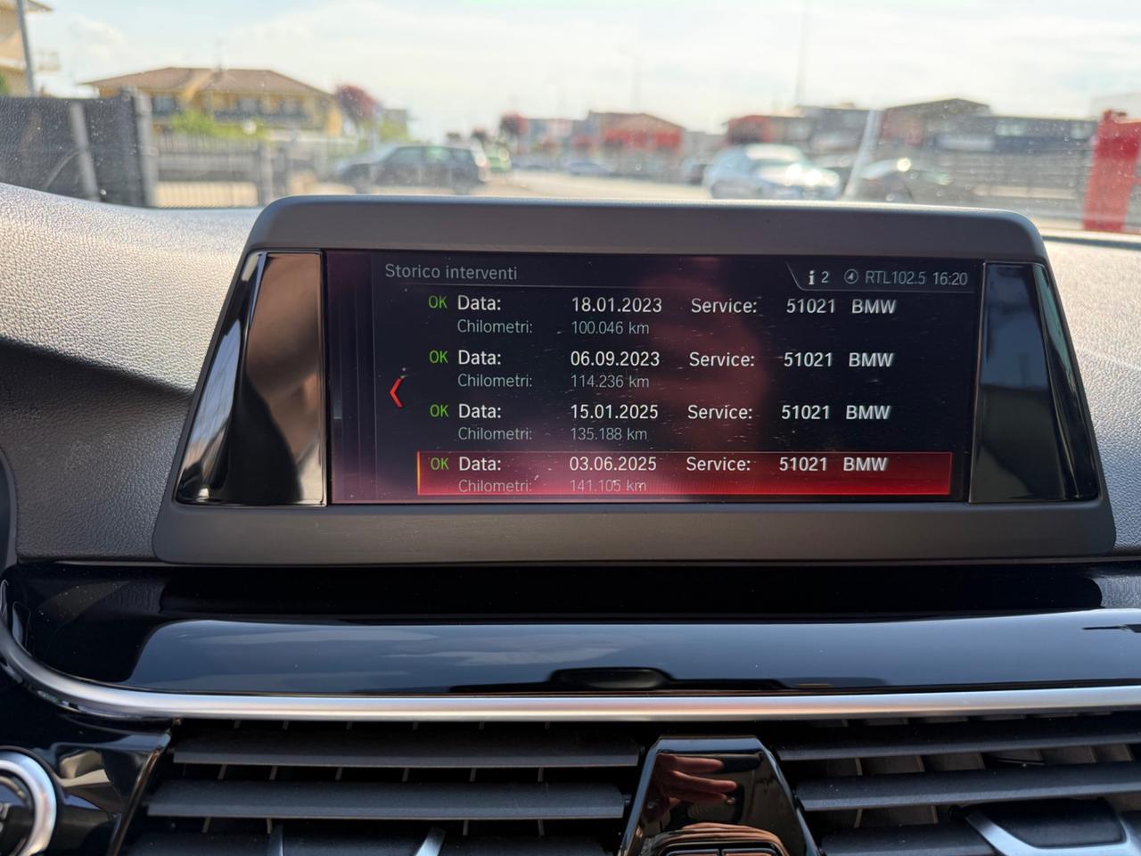 Bmw 520d Sport BERLINA .BIANCO PERLA