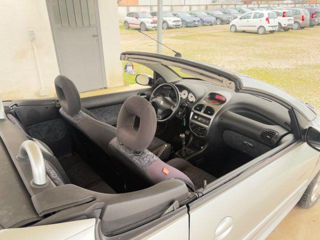 PEUGEOT 206 1.6 16V CC CABRIO POCHI CHILOMETRI