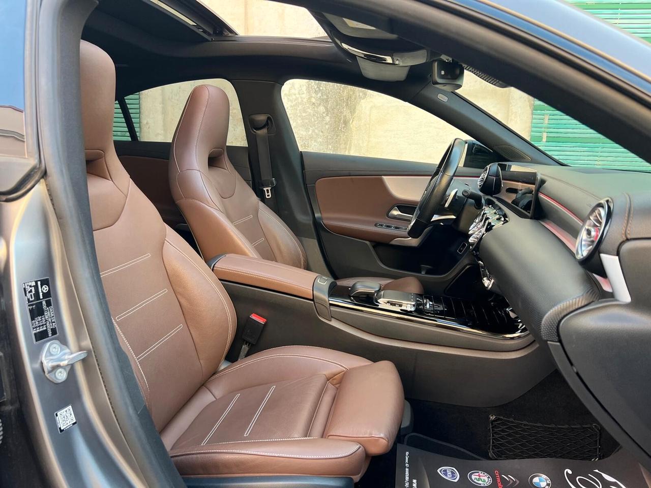 MERCEDES BENZ CLA 200 PREMIUM 1.3 163CV TETTO PELLE NAVI ANNO 2019