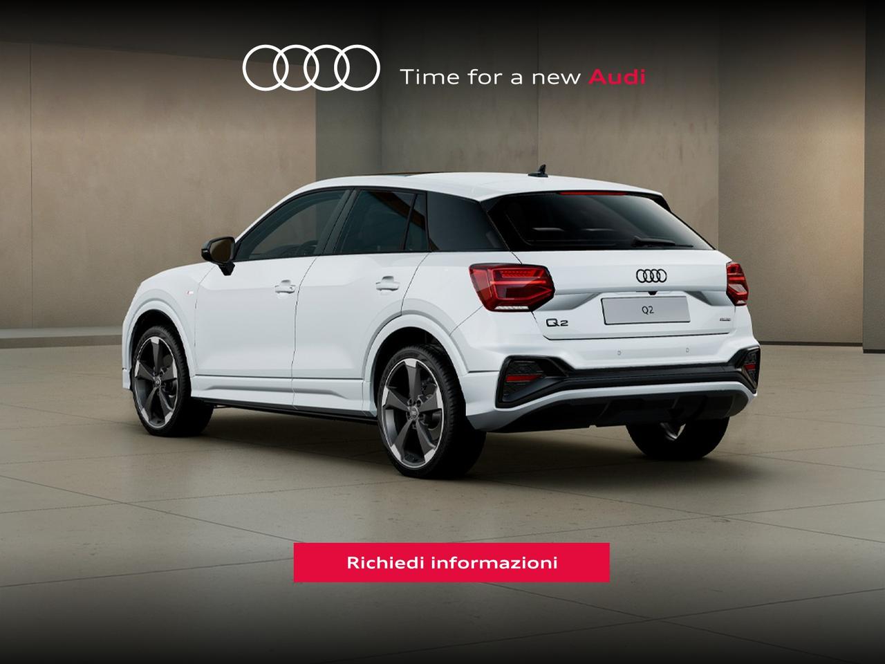 Audi Q2 40 2.0 tfsi identity black quattro s-tronic