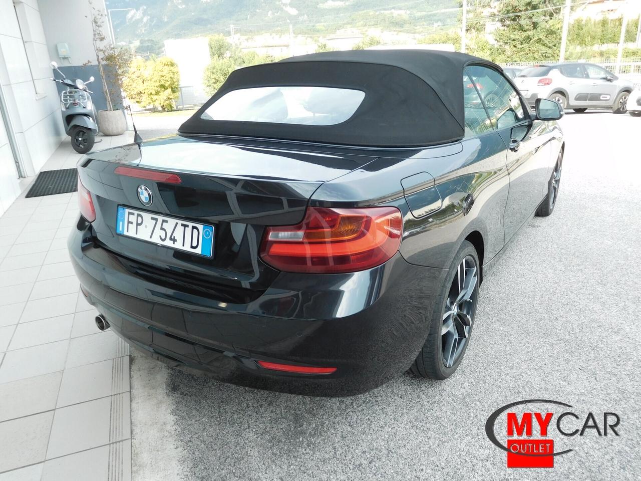 Bmw 218d Cabrio Sport 150cv AUTOMATICA