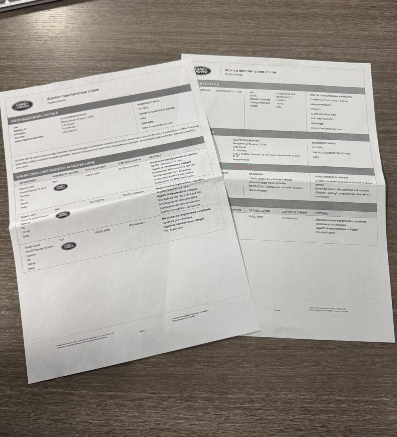 Range Rover Evoque 2.0 TD4 150 CV HSE R-Dynamic