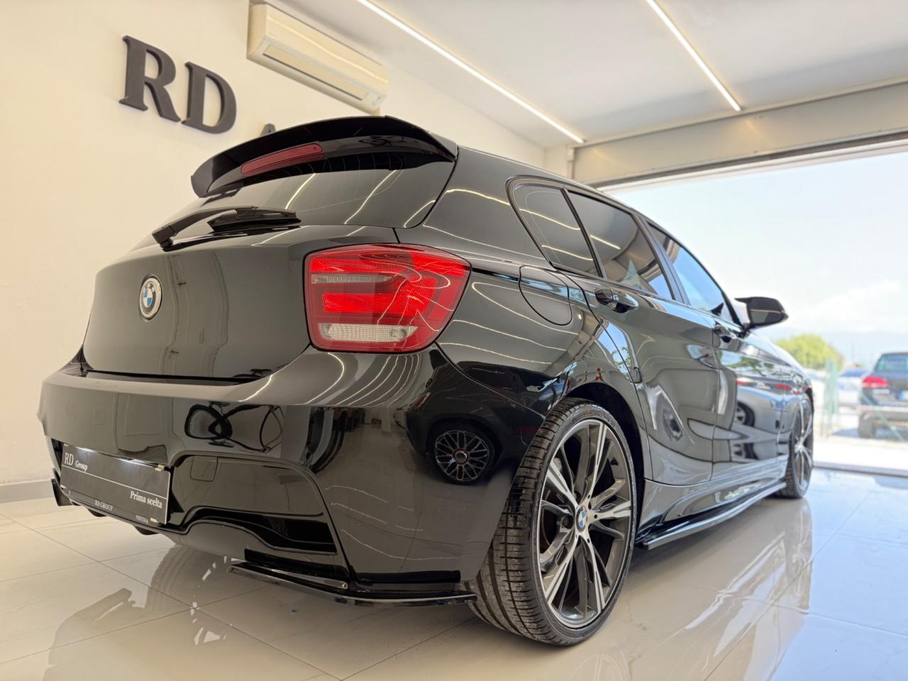 BMW 125d 218cv M sport Total black