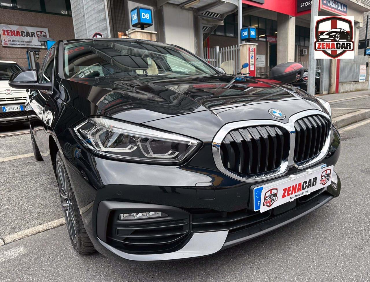 Bmw 116d 5p. Business Advantage 1.5 Automatica Navi Led Camera Virtual Cokpit Unico Prorietario Fatturabile
