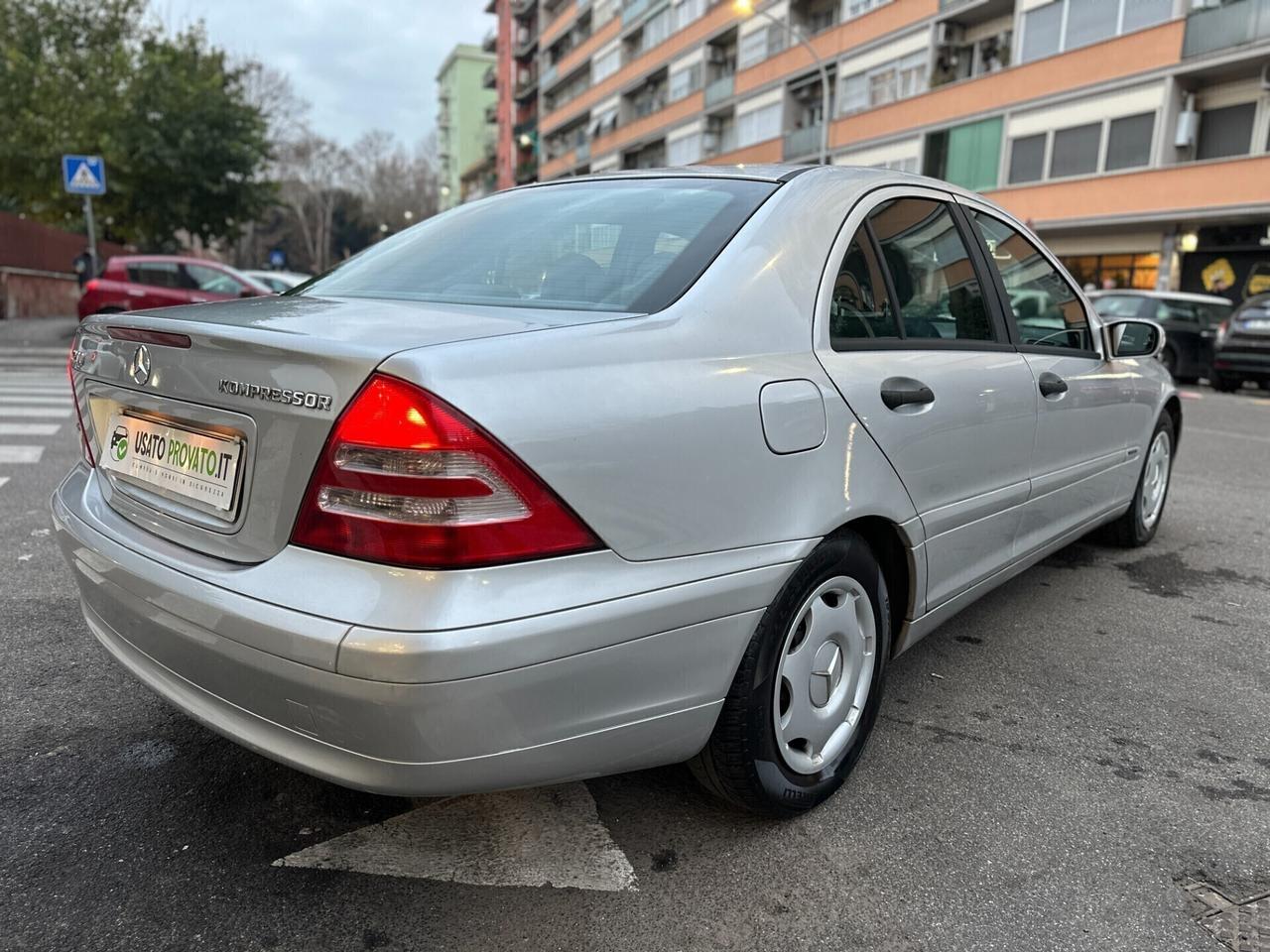 Mercedes C200 Kompressor 163cv 2 proprietari!