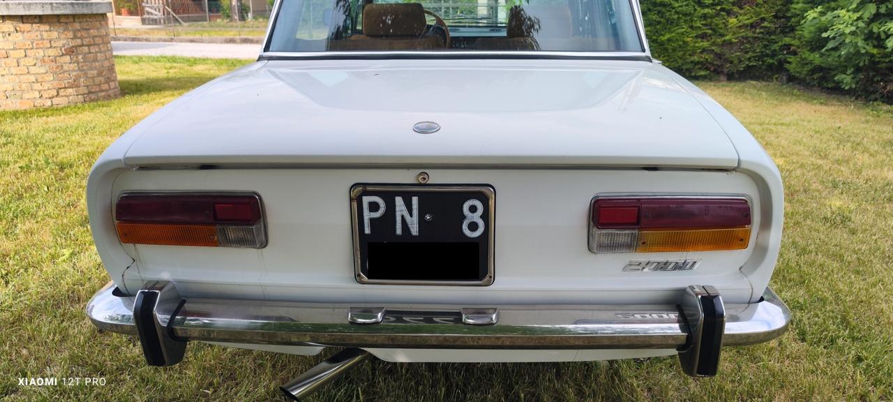 Alfa Romeo 2000 BERLINA 131CV