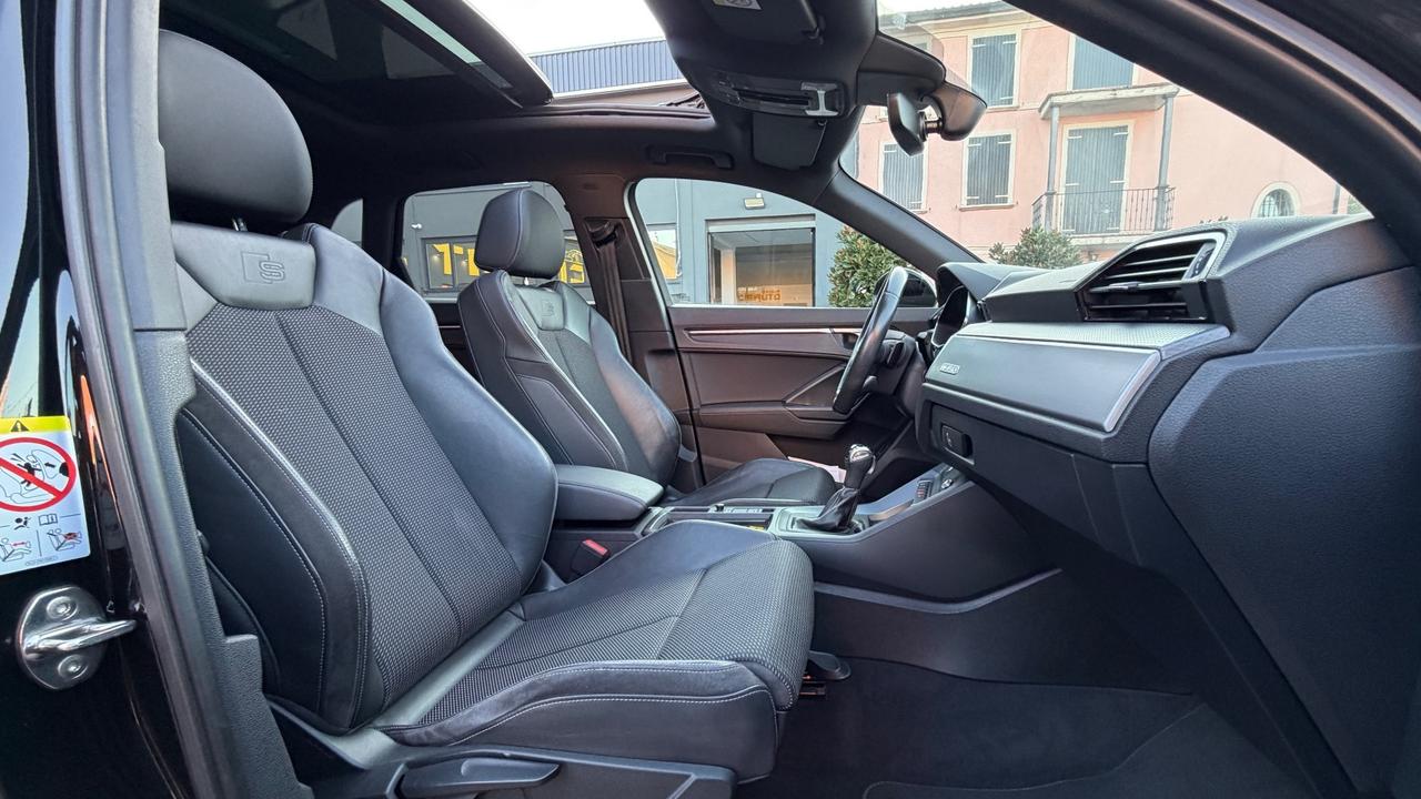 AUDI Q3 QUATTRO 40 2.0 S-LINE S-TRONIC AT7 TFSI 190 CV - VIRTUAL COCKPIT, TETTO, PACCHETTO LUCI