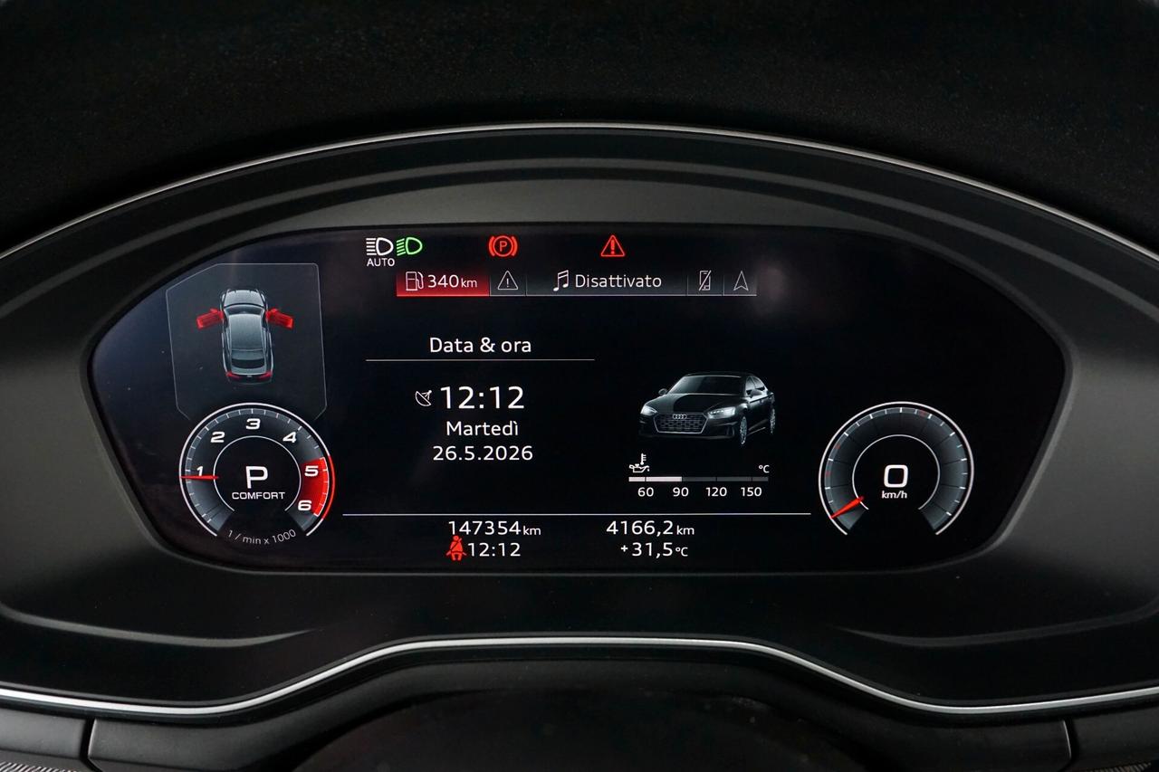 Audi A5 SPB 40 TDI quattro S tronic S line edition Identity Black