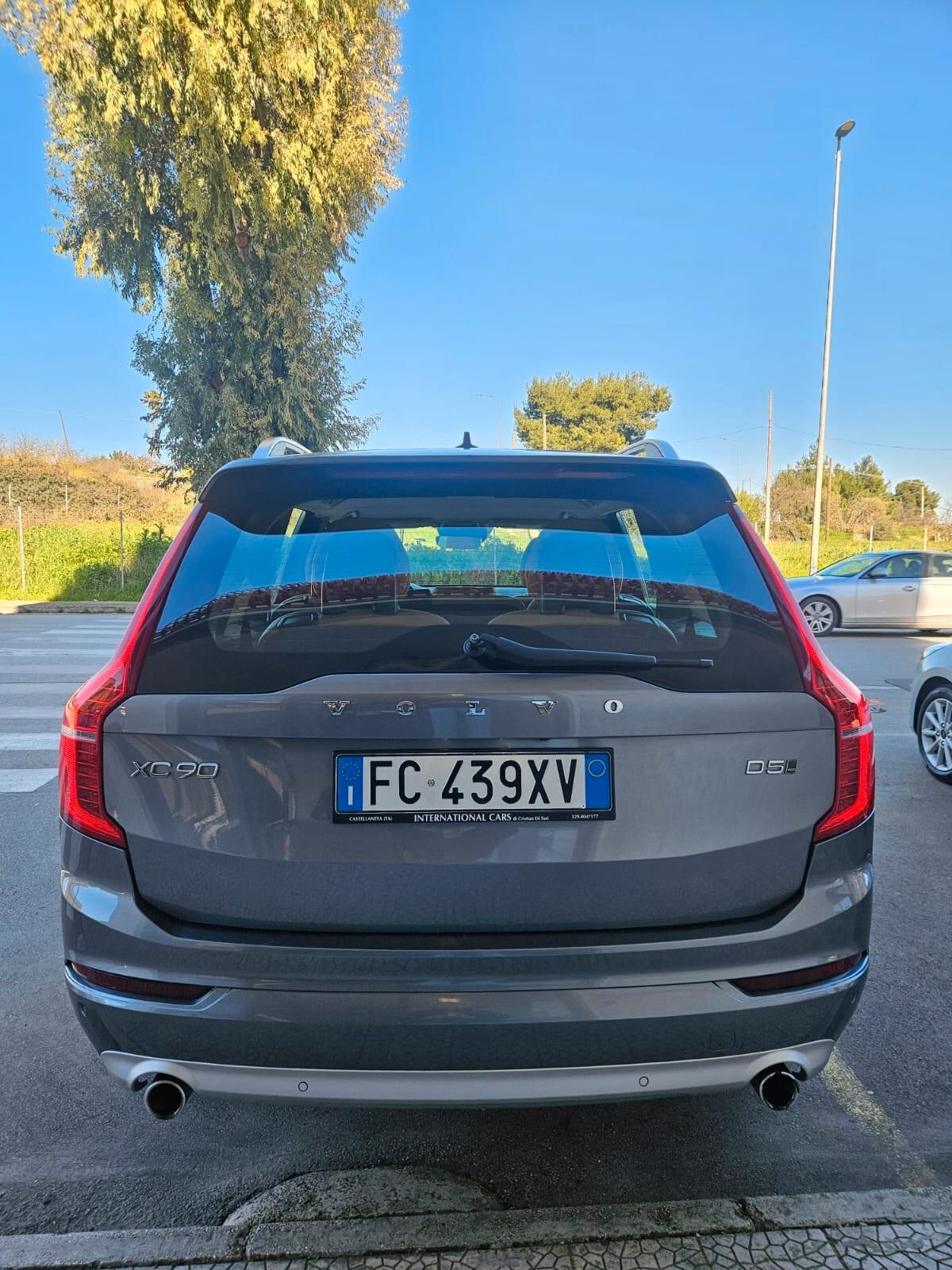 XC90 D5 AWD 7posti Inscription gancio traino elettrico