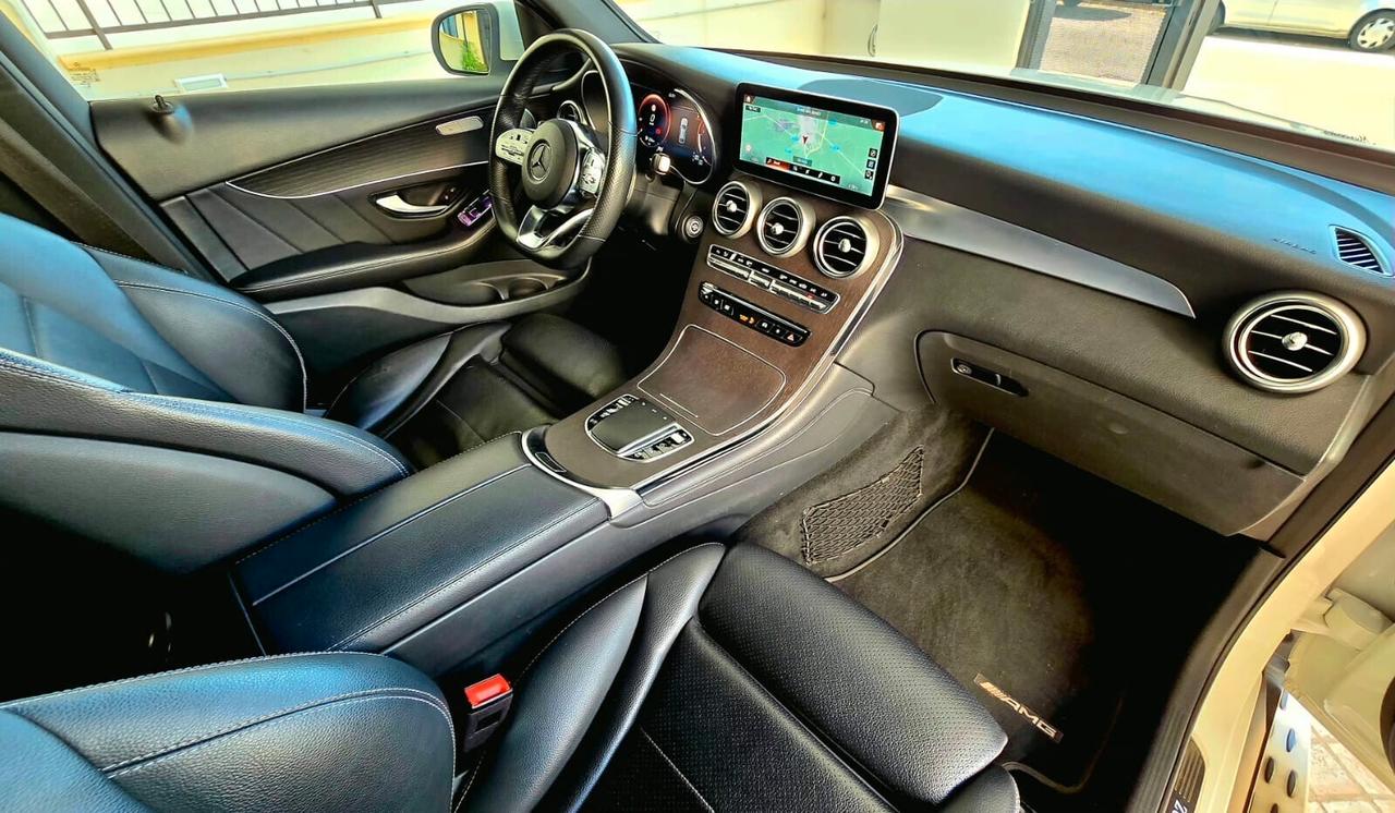 MERCEDES GLC 300d COUPE' 4MATIC PREMIUM PLUS AMG STUPENDA