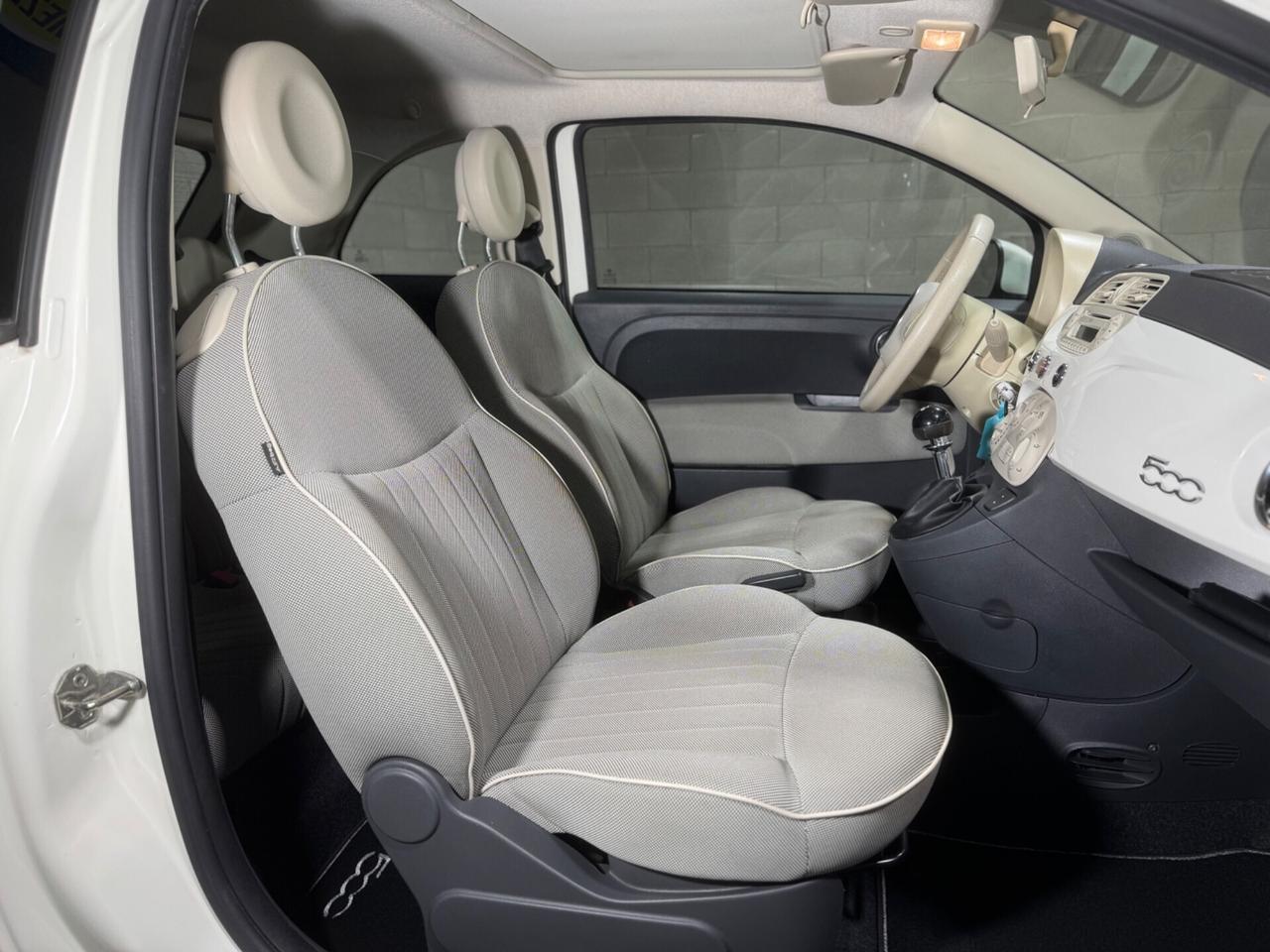 FIAT 500 1.2 69CV TETTO PANORAMICO UNIPROPRIETARIO