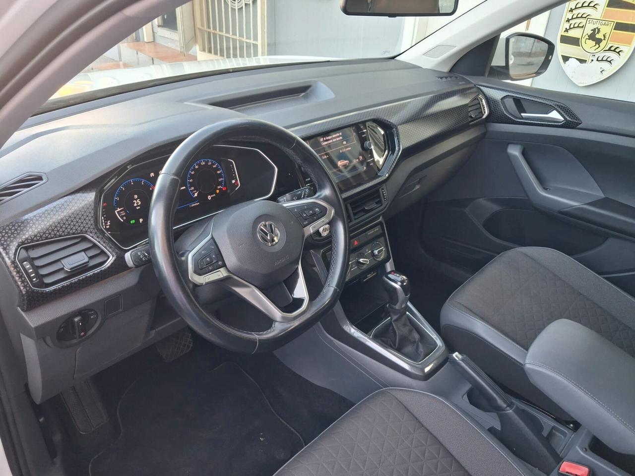 Volkswagen T-Cross 1.0 TSI 115 CV CAMBIO DSG AUTOMATICO NAVIGATORE VIRTUAL KOKPIT FARI FULL LED