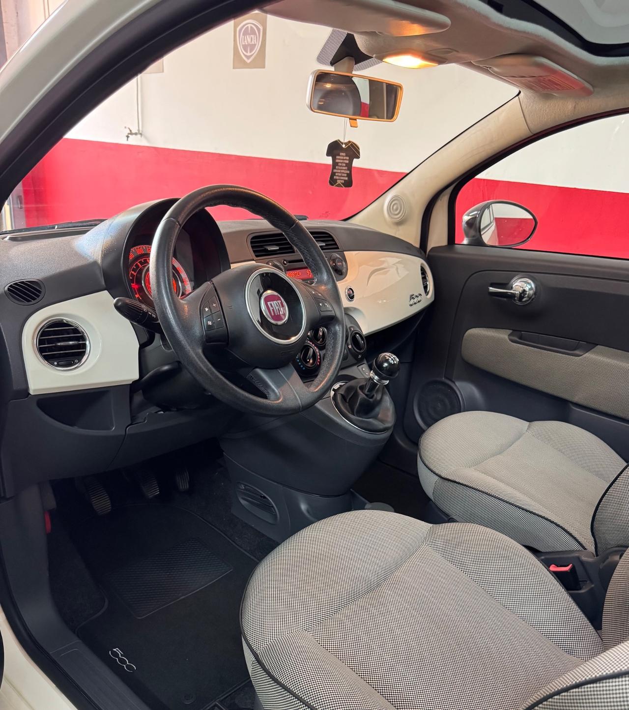 Fiat 500 1.2 Lounge 70 CV ,80000 CHILOMETRI