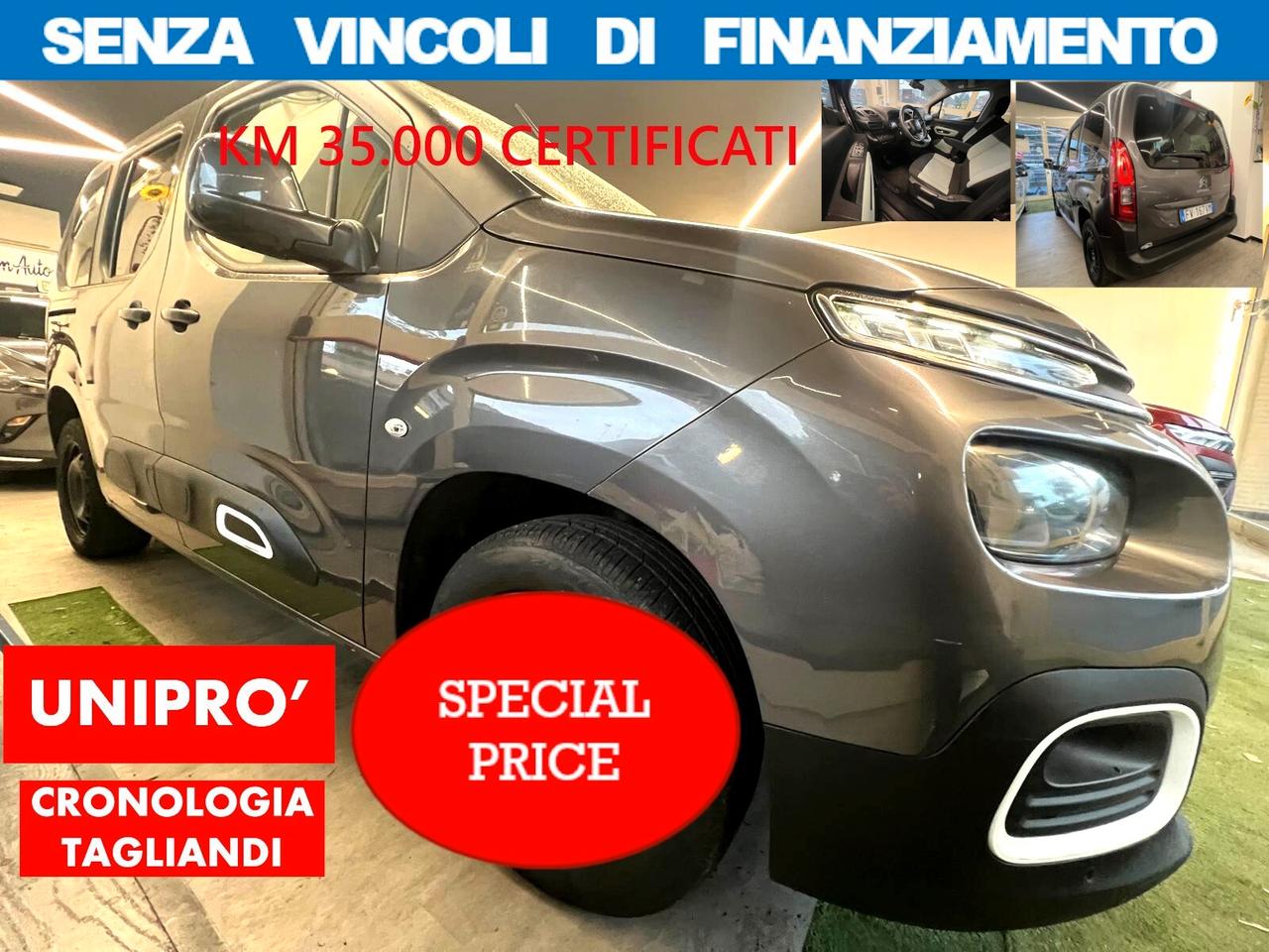Citroen Berlingo HDi 130CV*NO VINCOLI DI FINANZ*UNIPRO AZIENDALE