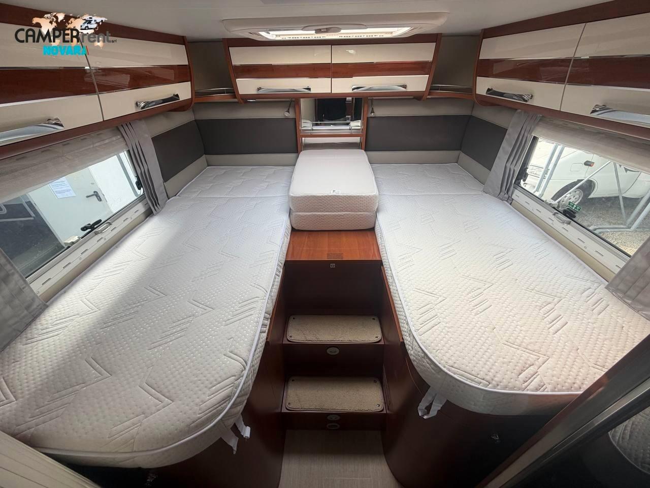 Mobilvetta K.YACHT 85 TEKNO LINE - LETTI GEMELLI IN CODA