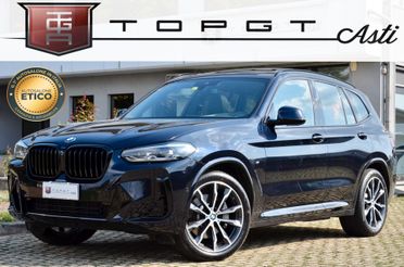 BMW X3 XDRIVE30d MHEV MILD HYBRID 48V MSPORT 249cv AUTO, GARANZIA BMW 3/2027, PACK SERVICE, UFF ITALIANA, EURO 6D, TETTO, FULL LED, RETROCAMERA, PERMUTE