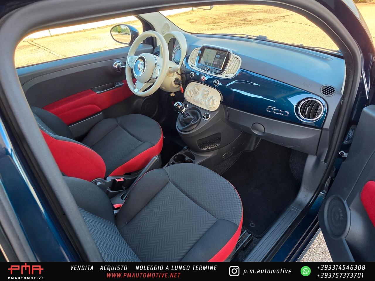 Fiat 500 1.2 Pop 69cv GPL carplay android auto