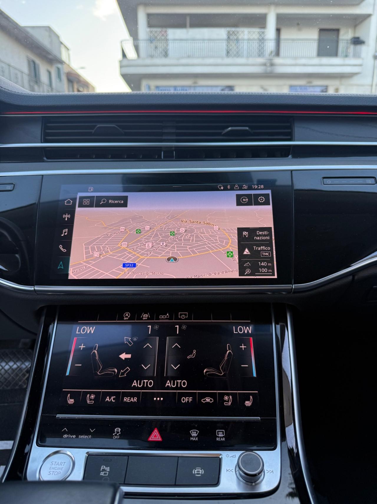 Audi A8 50 TDI 3.0 mhev quattro TIPTRONIC LUCI SOFFUSE INTERNE VIRTUAL COCKPIT,TELECAMERA,NAVI, APPLE CARPLAY