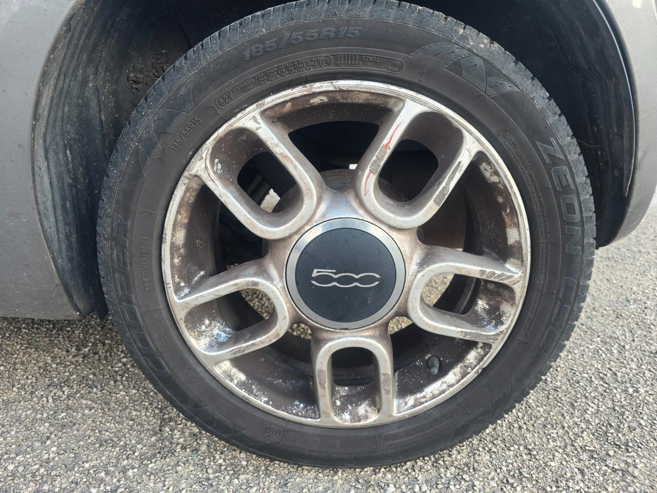 Fiat 500 1.2 benz GPL Lounge 69cv full tetto 2011