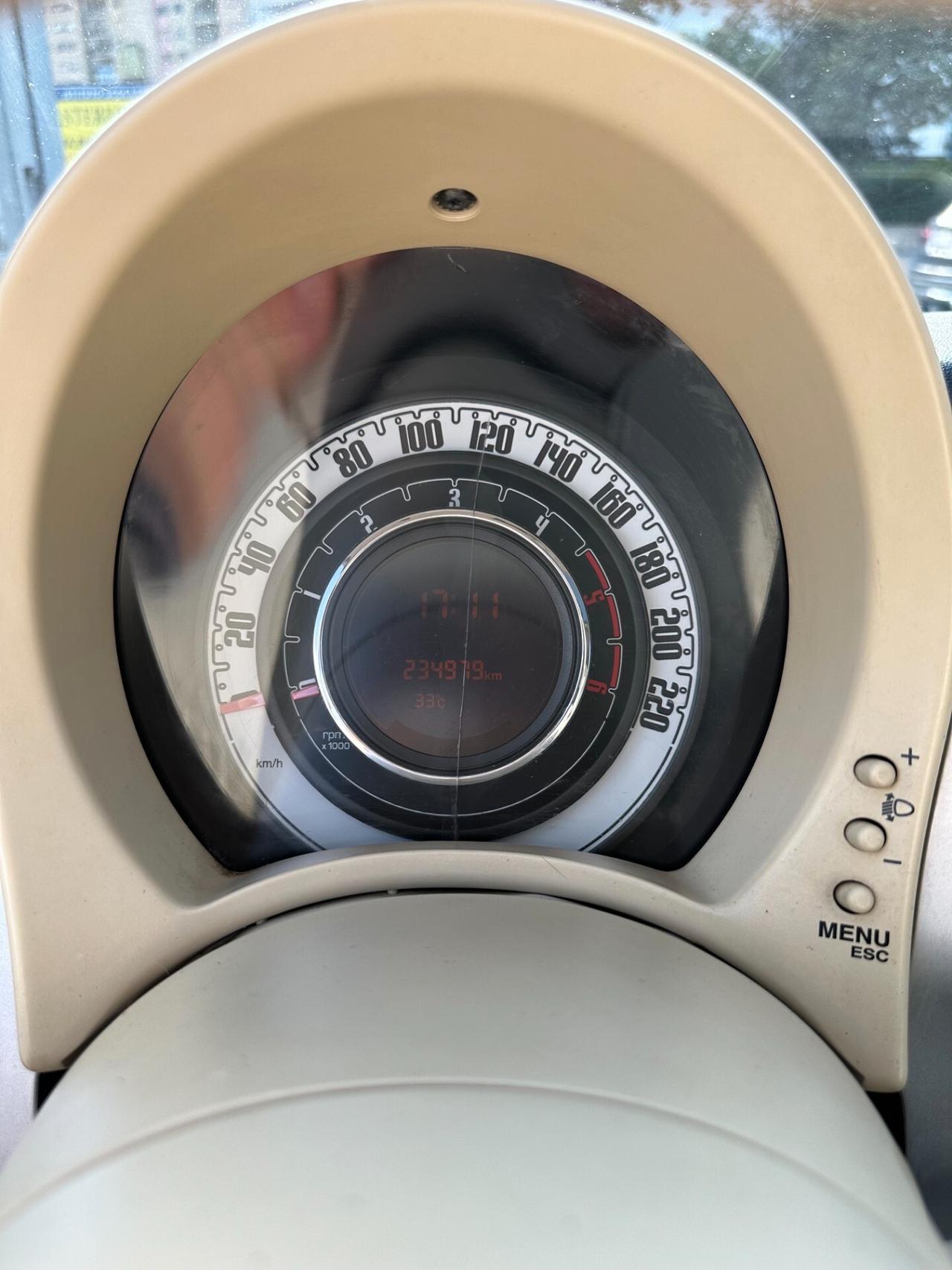 FIAT 500 1.3 MJT DIESEL 2008 FULL OPTIONAL