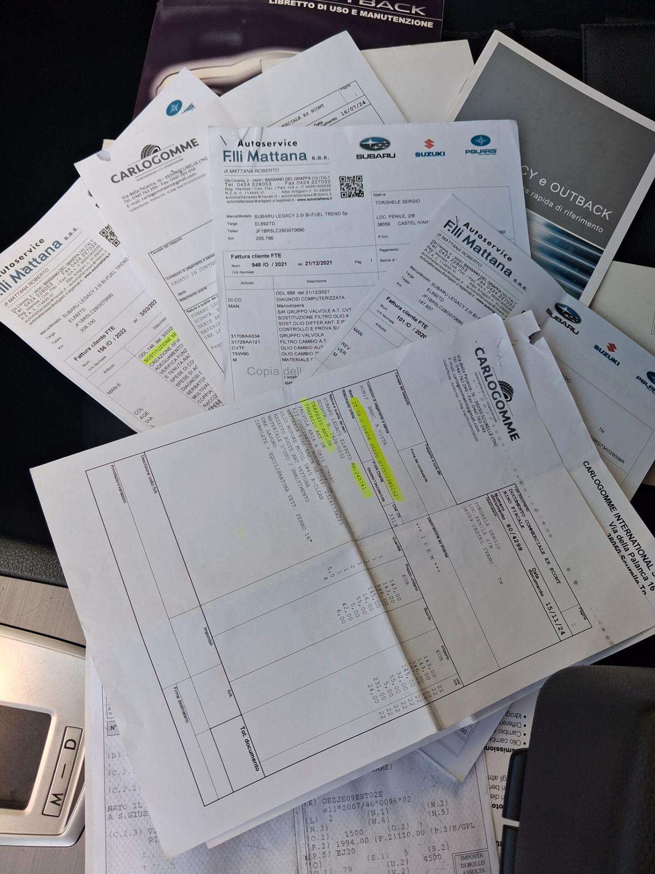 Subaru Legacy 2.0i SW Bi-Fuel Trend Special Version