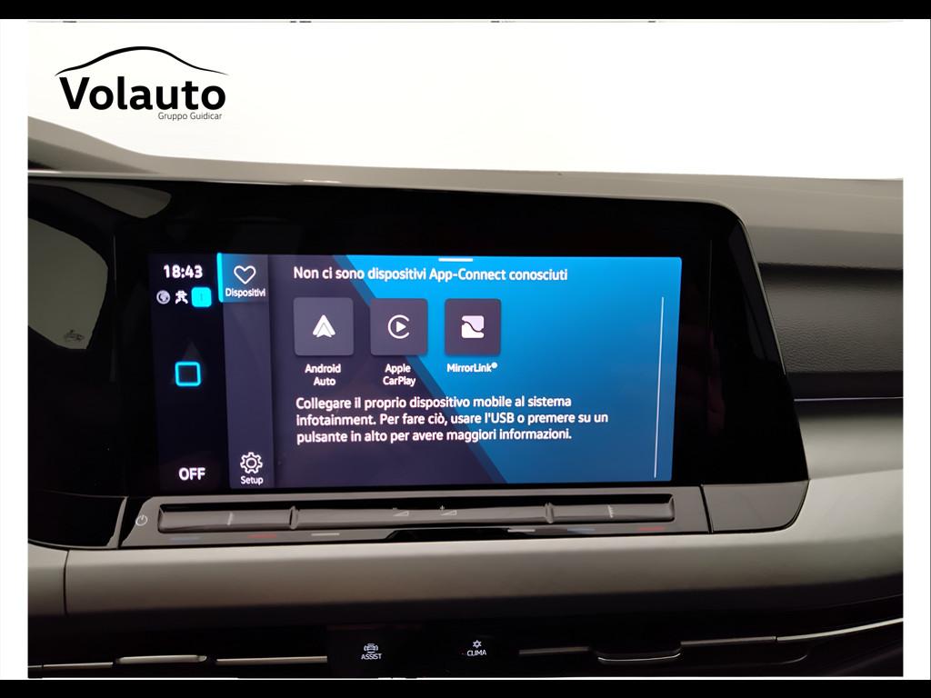 VOLKSWAGEN Golf VIII 2020 Variant - Golf Variant 1.0 etsi evo Life 110cv dsg