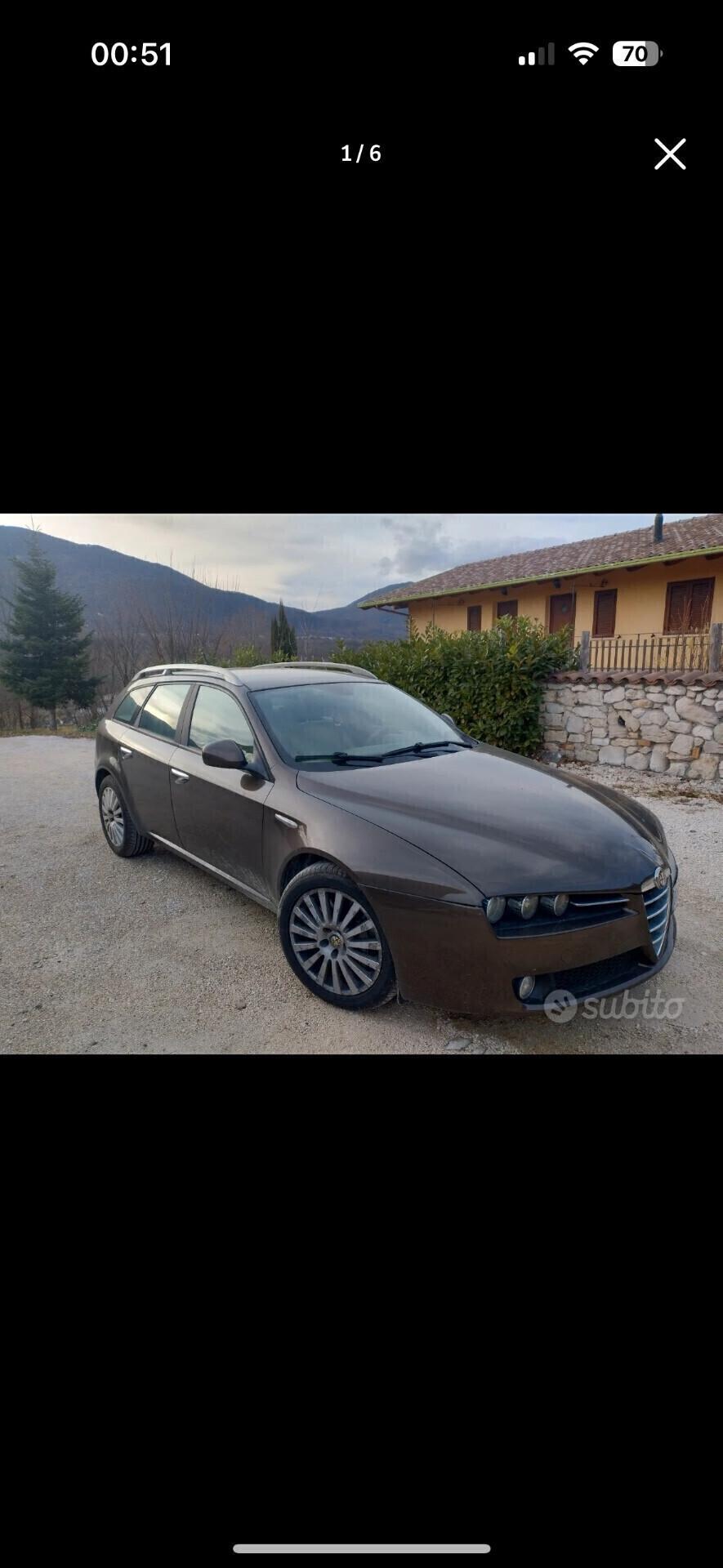 Alfa Romeo 159 2.4 JTDm 20V Sportwagon Exclusive Q-Tronic