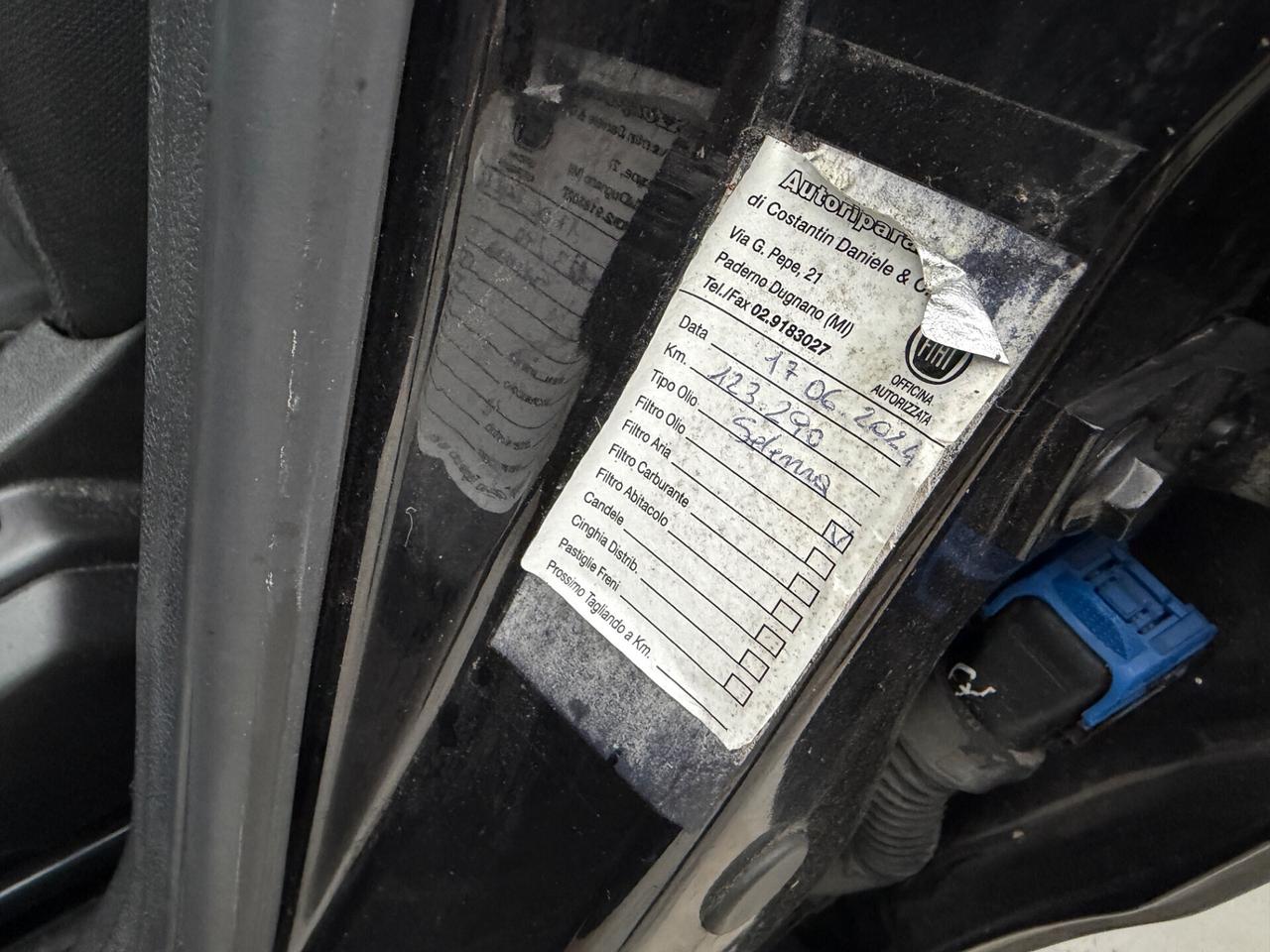 FIAT PUNTO 1.3MTJ 75CV EURO5A NEOPATENTATI