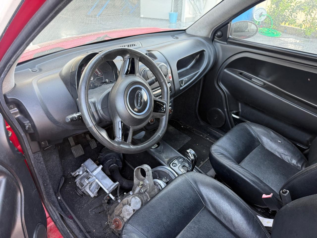 Microcar M.Go 2016 incidentata con testata da rifare