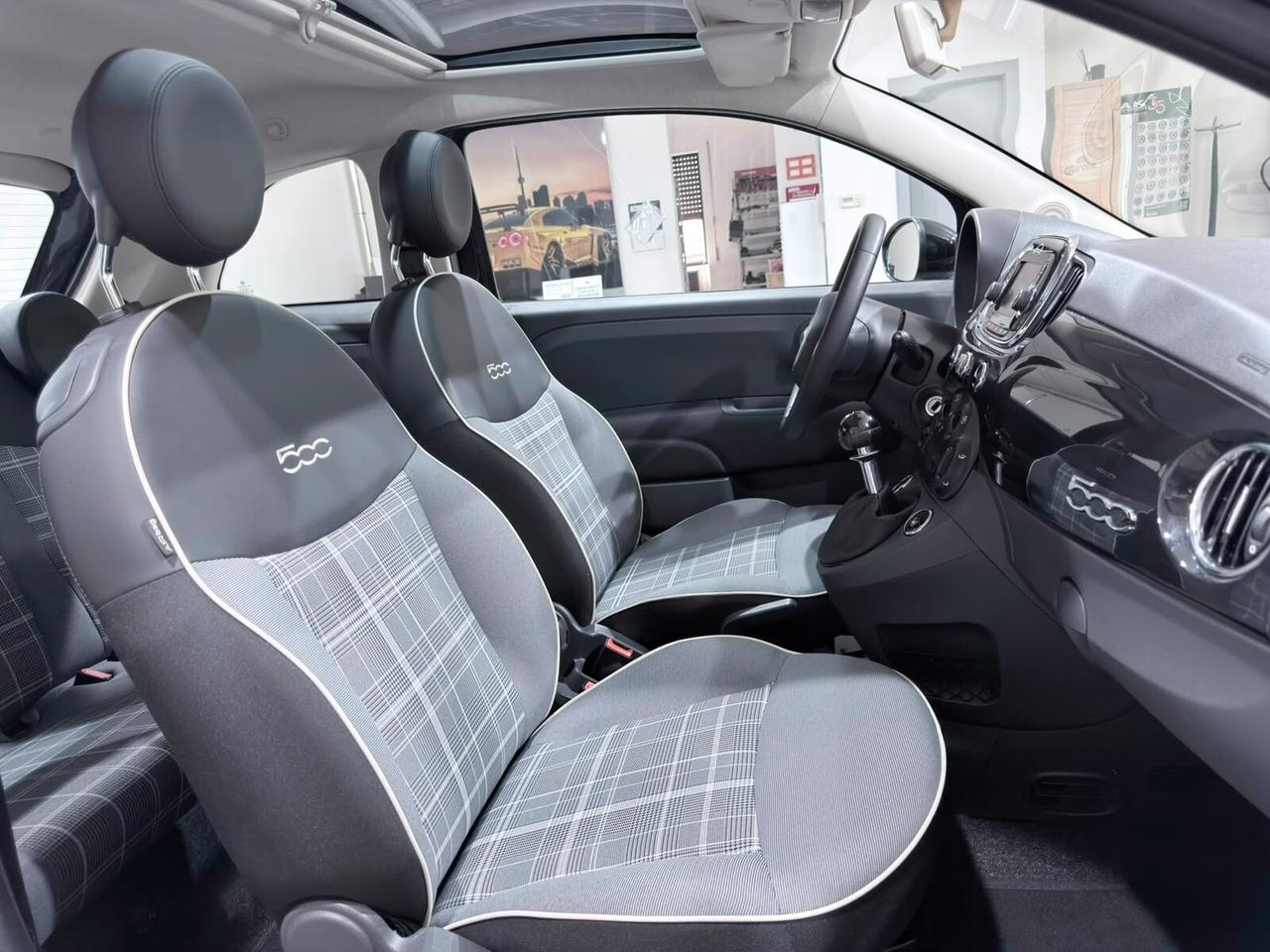 FIAT 500 1.2 69CV TETTO PANORAMICO 1PROPRIETARIO