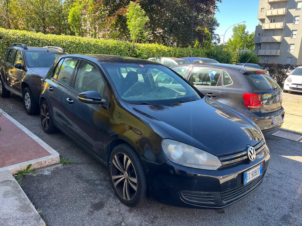 Volkswagen Golf con problema pompa di gasolio