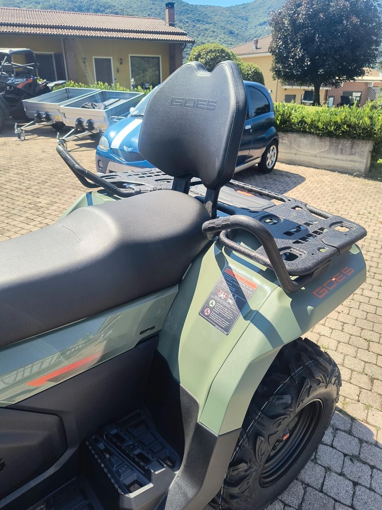 QUAD TERROX 550 L EPS targa gialla