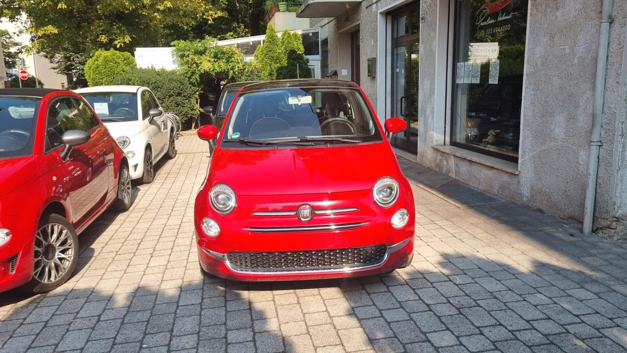 Fiat 500 1.2 Lounge 69 cv anno 2018 km 62000