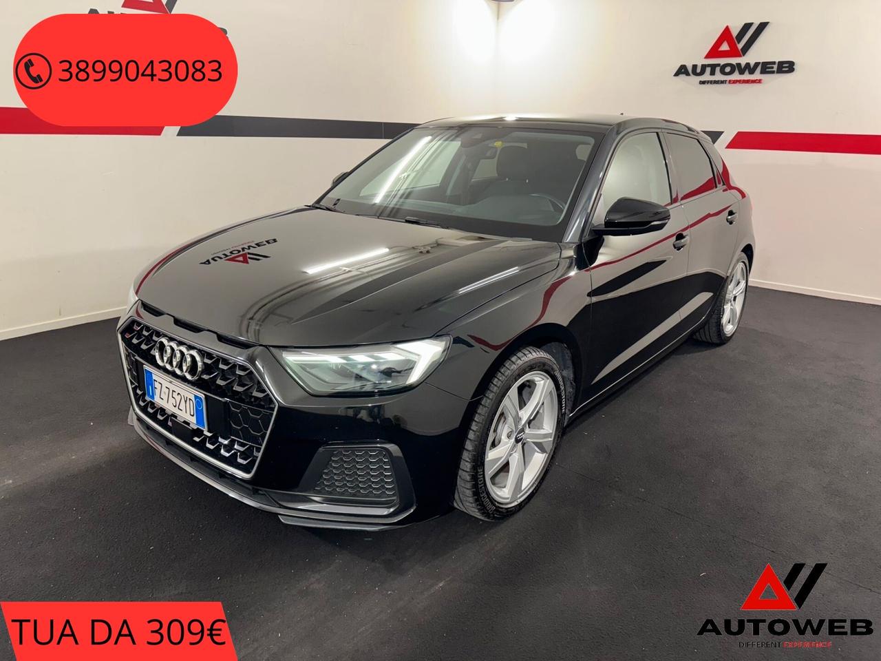 Audi A1 SPB 30 TFSI S tronic Identity Black* NEOPATENATI* PROMO OMAGGIO BLACK FRIDAY FINO AL 29 NOVEMBRE