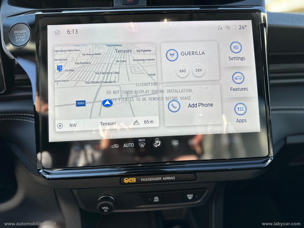 FORD Puma 1.0 EcoBoost Hyb. 125 CV TITANIUM DA IMMATRICOLARE