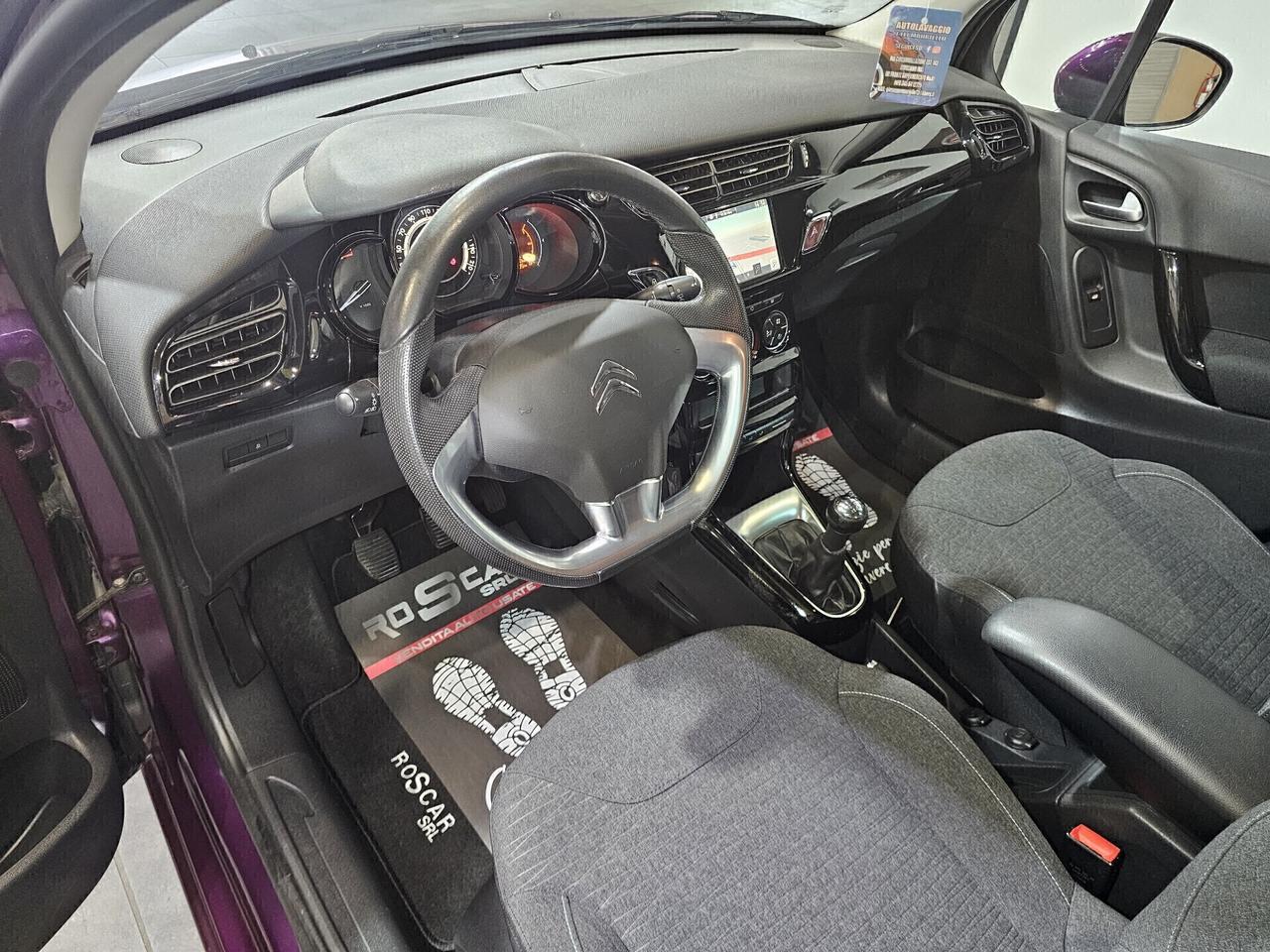 Citroen C3 1.2 benzina 82cv Exclusive (80.000km)