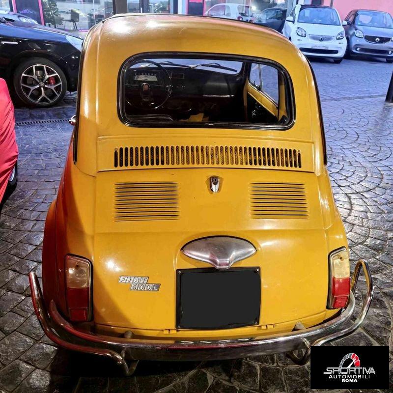 FIAT 500 VERNICE ORIGINALE CAPPOTTA NERA OTTIME CONDIZIONI!