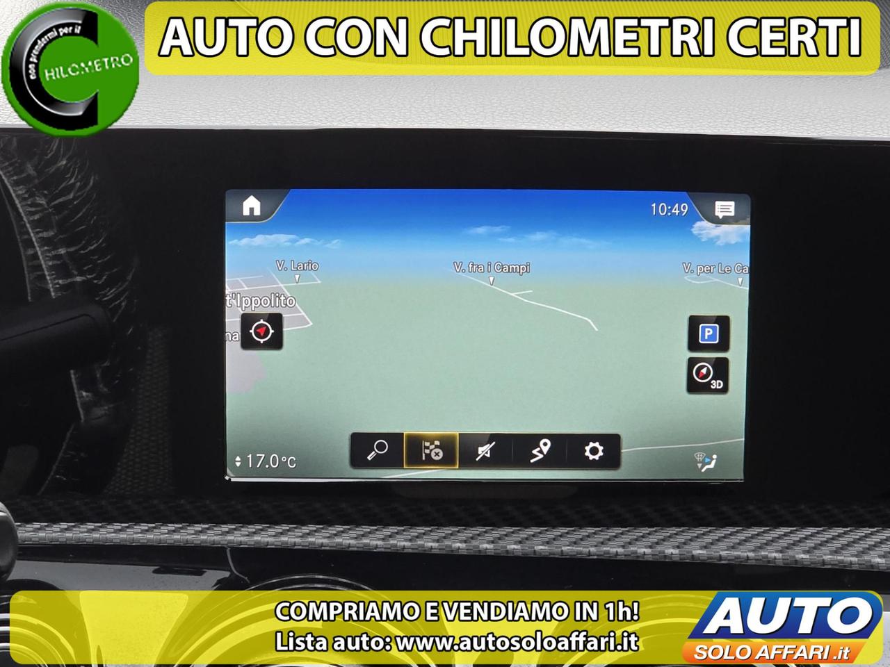 Mercedes Classe A A 180D AUTO BLACK PACK NEOPATENTATI